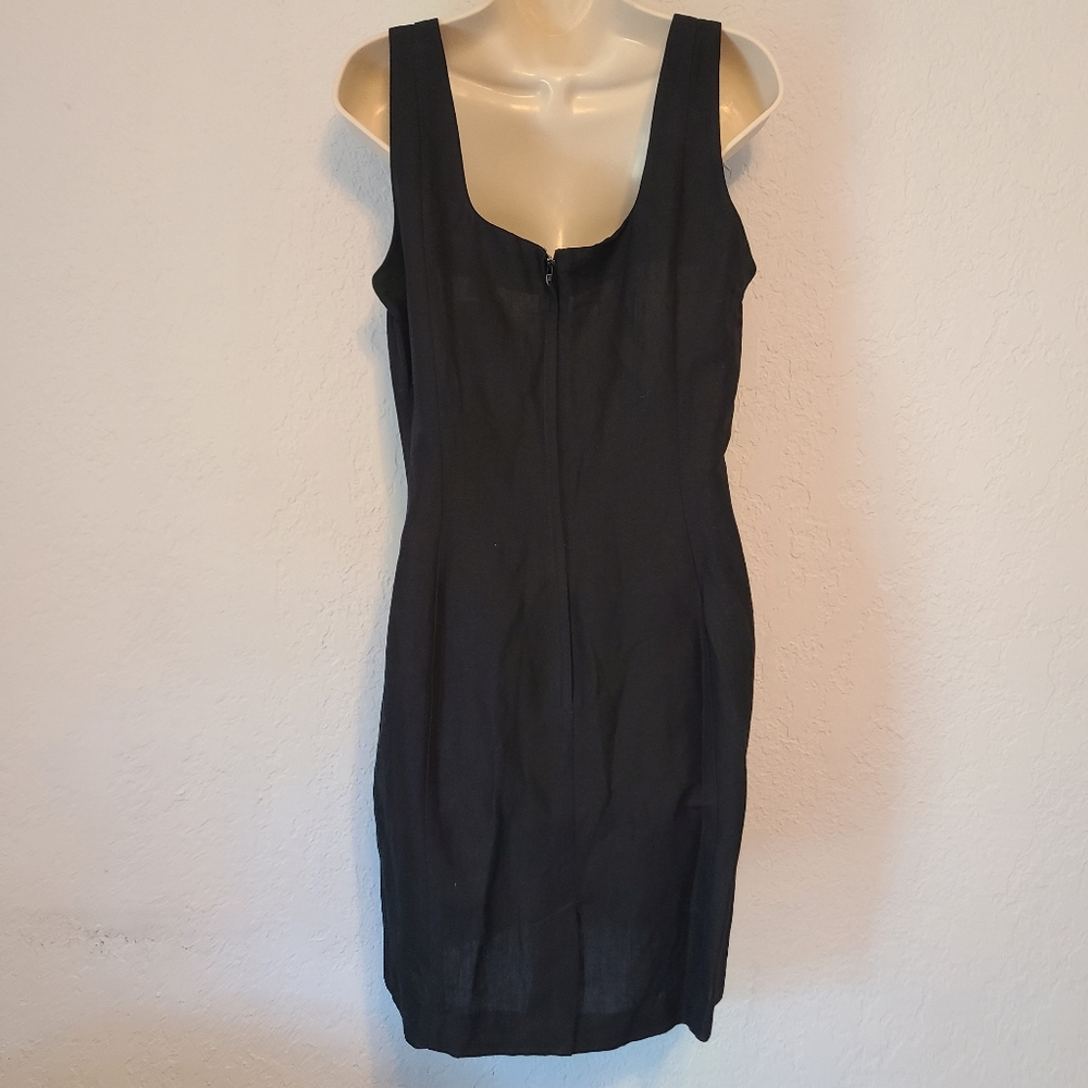 The Limited Linen Blend Dress Sz 8 Classic Sleeveless NWT - Picture 2 of 9